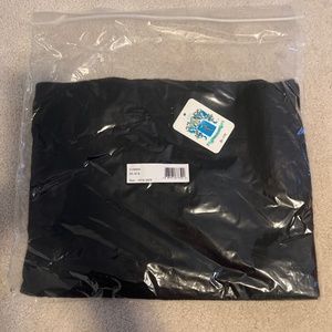 Scarf, Infinity, black cashmere, Portolano, NWT